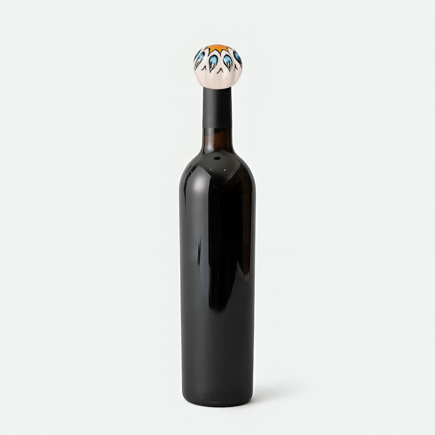 Ceramic Sun Design Wine Bottle Stopper | The Indian Aura